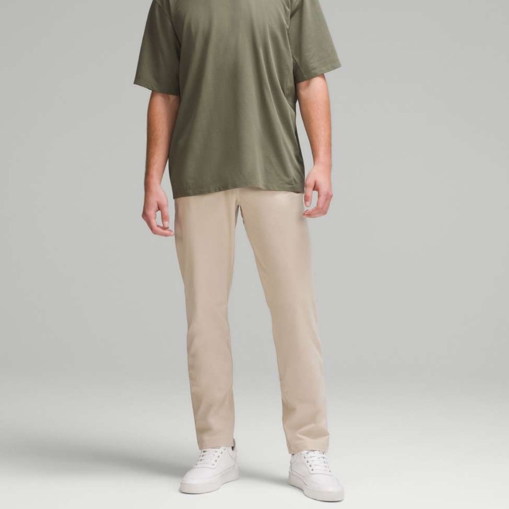 Lululemon ABC Classic-Fit 30” Warpstreme Pants in Trench